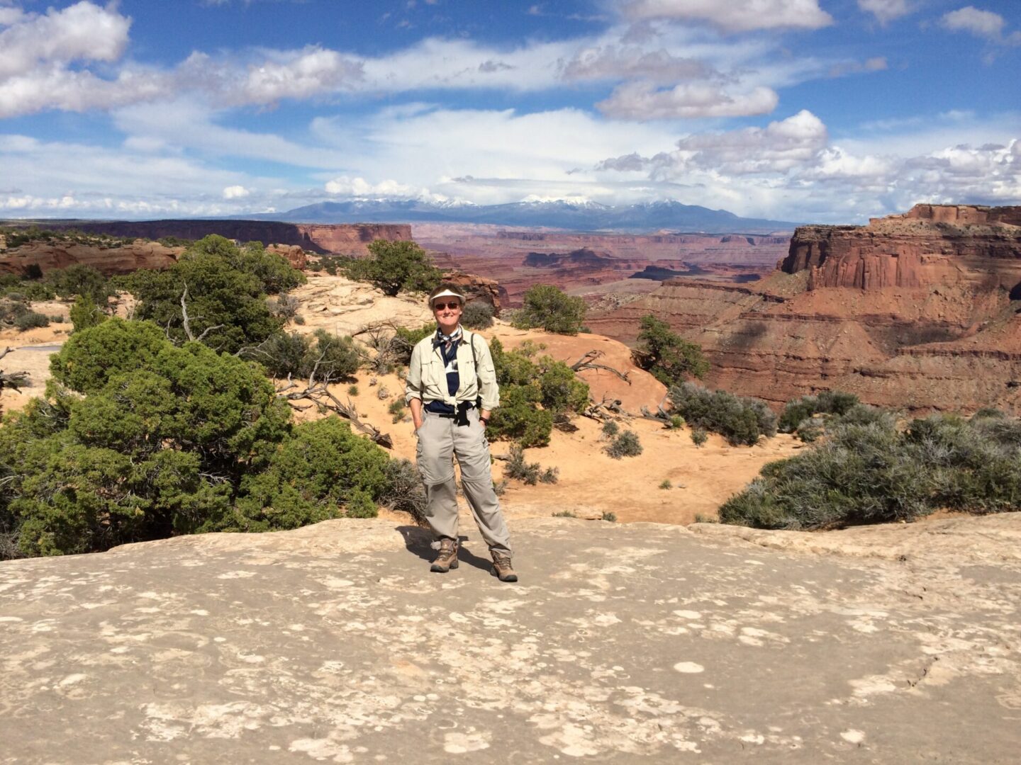 Evonne at Island in  the Sky, Canyonlands, Utah